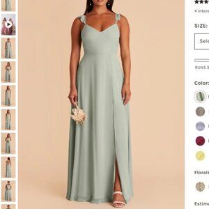 PROM Dress - Beautiful Sage Gown
